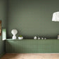 Sandberg Wallpaper pattern name & color Annie, Green from the collection Rosa & Friends. 