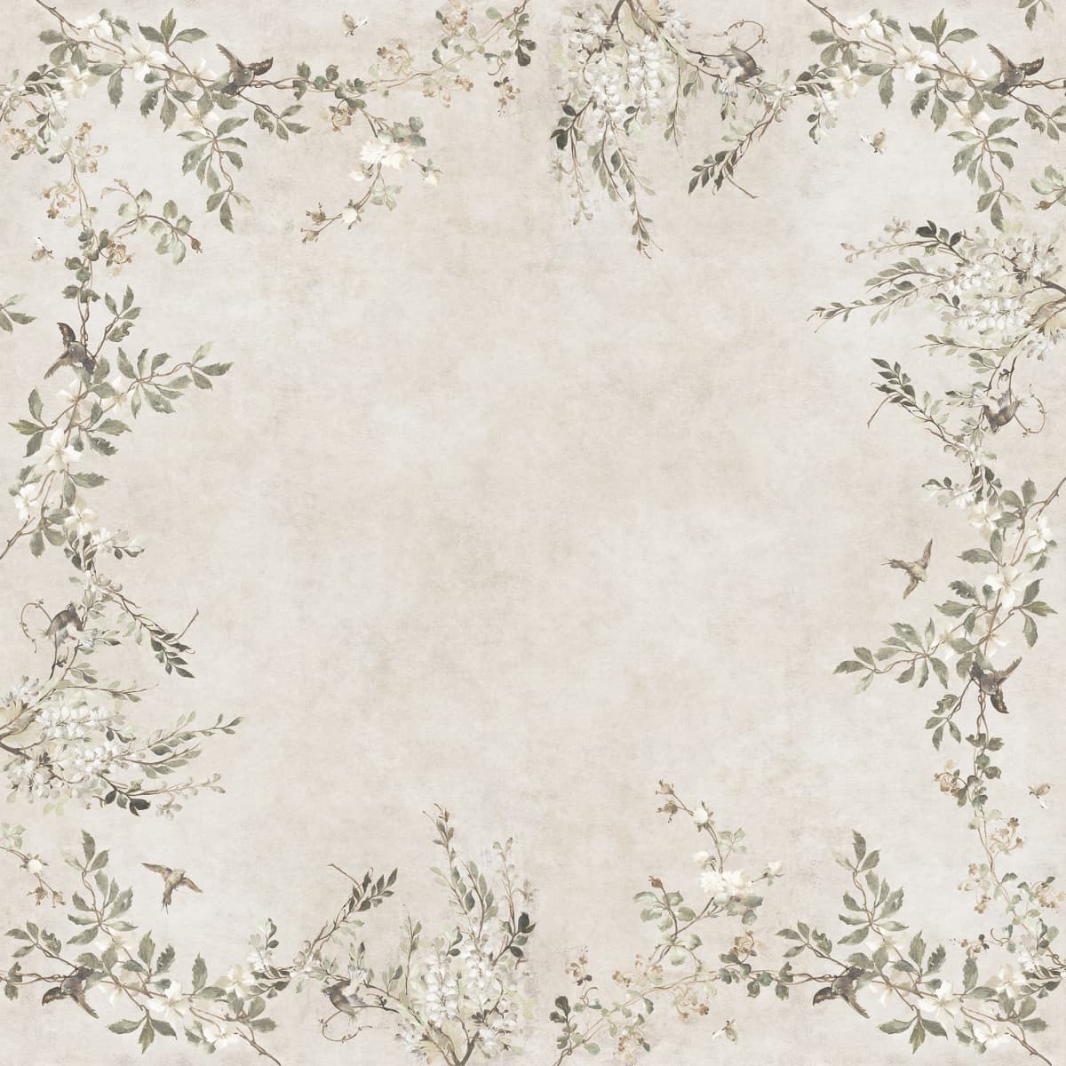 View Sandberg Mural SKU# S10832 pattern name & color Luca Square, Sand