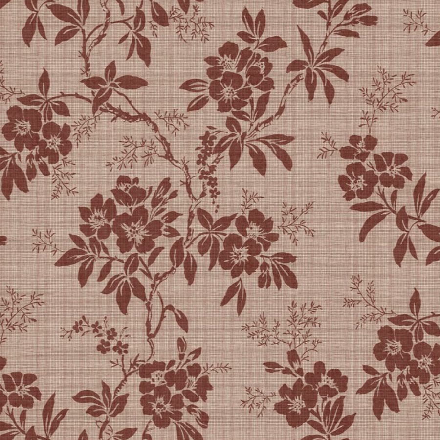 Select Sandberg Mural SKU# S10840 pattern name & color Vera, Burgundy