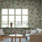 Sandberg Mural pattern name & color Vinnie Mural, Green from the collection Sandberg Heritage. 