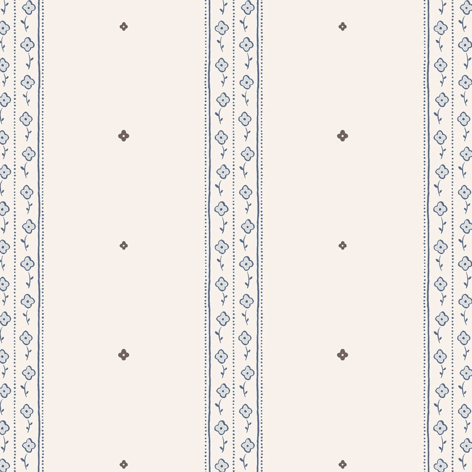 S10853 | Austine, Classic Blue - Sandberg Wallpaper