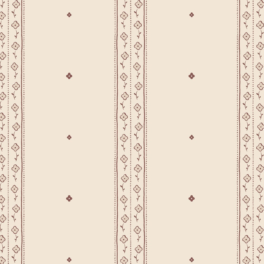 S10855 | Austine, Burgundy - Sandberg Wallpaper