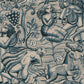 Save on Sandberg Mural Product# S10897 pattern name & color Baccus, Blue