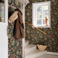 Sandberg Mural pattern name & color Ania, Charcoal from the collection Kolonin II. 
