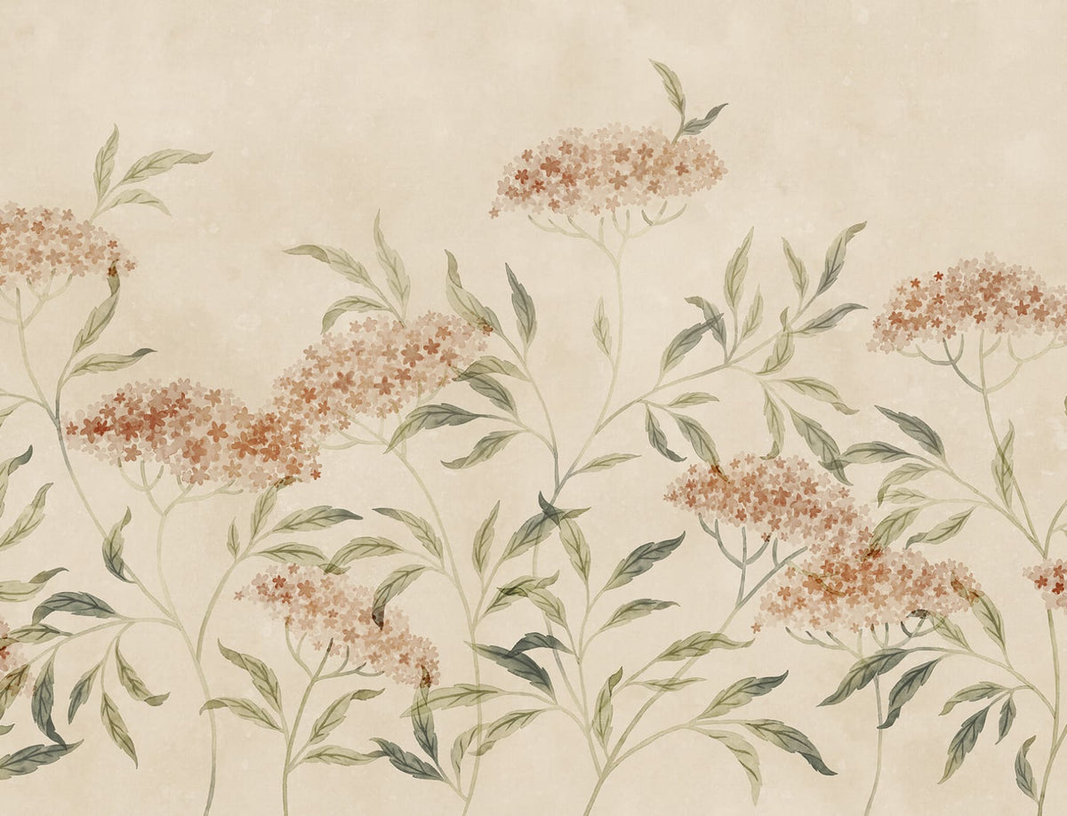 Search Sandberg Mural Item# S10907 pattern name & color Emmalisa, Terracotta