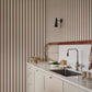 Sandberg Wallpaper pattern name & color Henrik, Brown from the collection Sandberg Edition. 