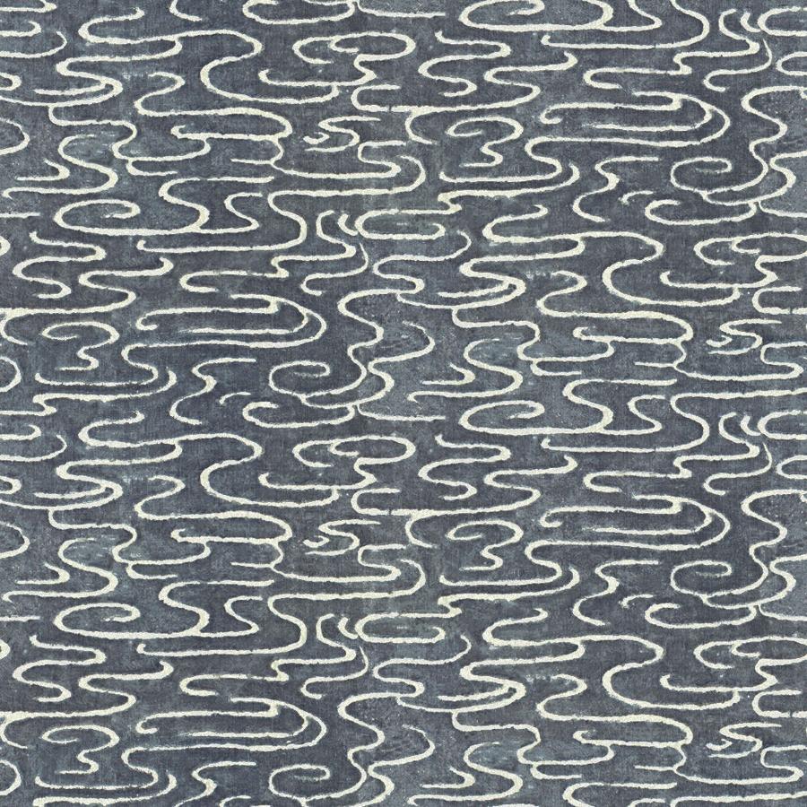 Sample SANDTROPEZ.511.0 Sandtropez Indigo Blue Multipurpose Contemporary Fabric by Kravet Couture