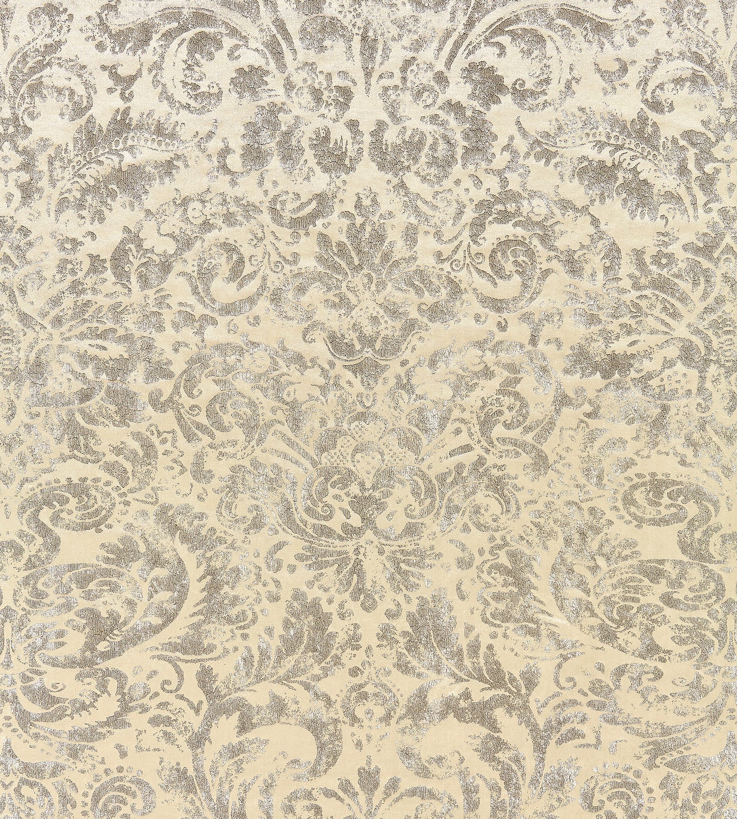 Purchase Scalamandre Fabric Pattern SC 000116592, Palladio Velvet Damask Antique Silver 1