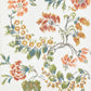 Purchase Scalamandre Fabric Item# SC 000116611, Kew Gardens Warp Print Multi On Ivory 1