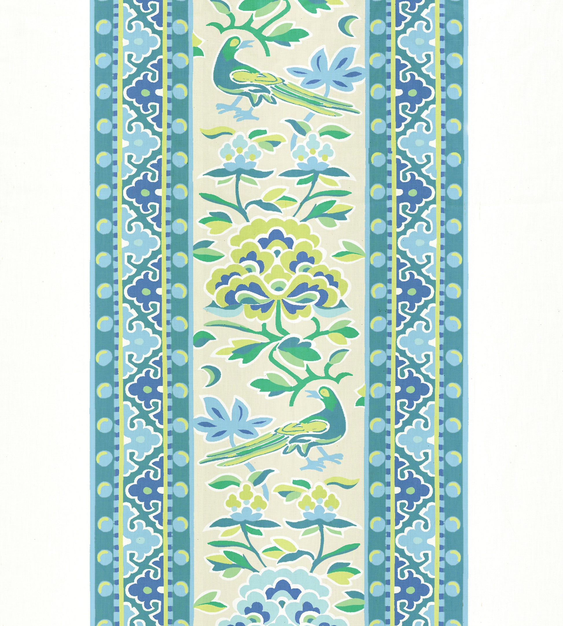 Purchase Scalamandre Fabric SKU SC 000116613, Royal Peony Linen Print Coastal 1