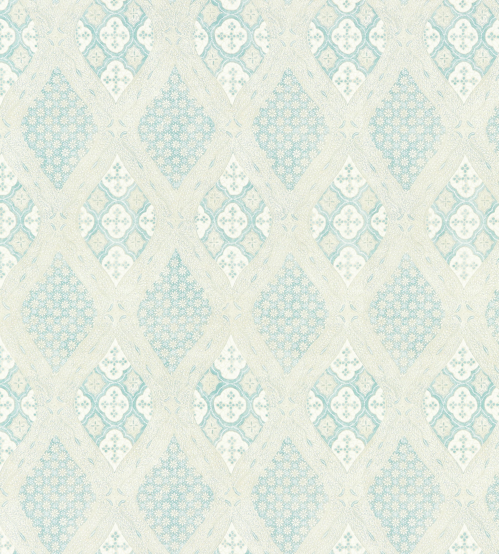 Purchase Scalamandre Fabric Product# SC 000116626, Farrah Print Misty Island 1