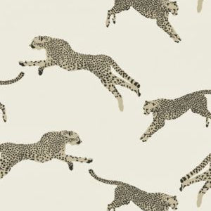 Purchase Scalamandre Fabric SKU# SC166340001, Leaping Cheetah Cotton Print Dune 1
