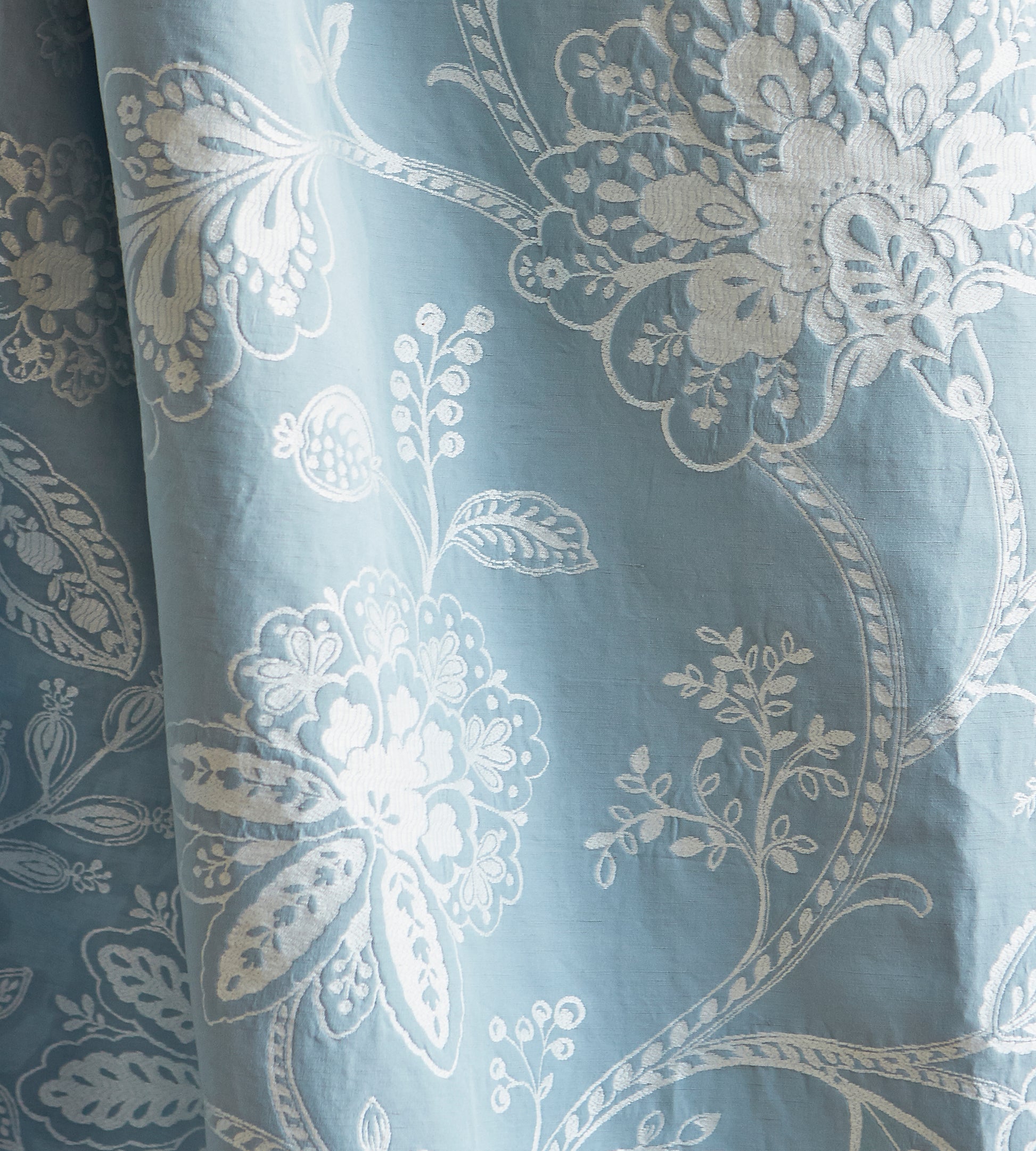 Purchase Scalamandre Fabric SKU SC 000127011, Kaveri Vine Sky 2