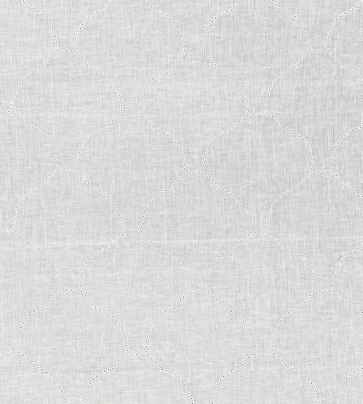 Purchase Scalamandre Fabric Pattern# SC 000127038, Coquille Sheer Ivory 1