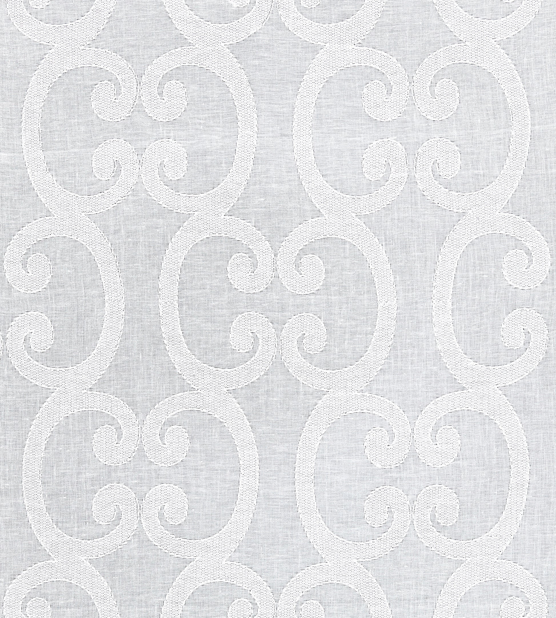 Purchase Scalamandre Fabric Item SC 000127040, Ornamento Sheer Snow 1