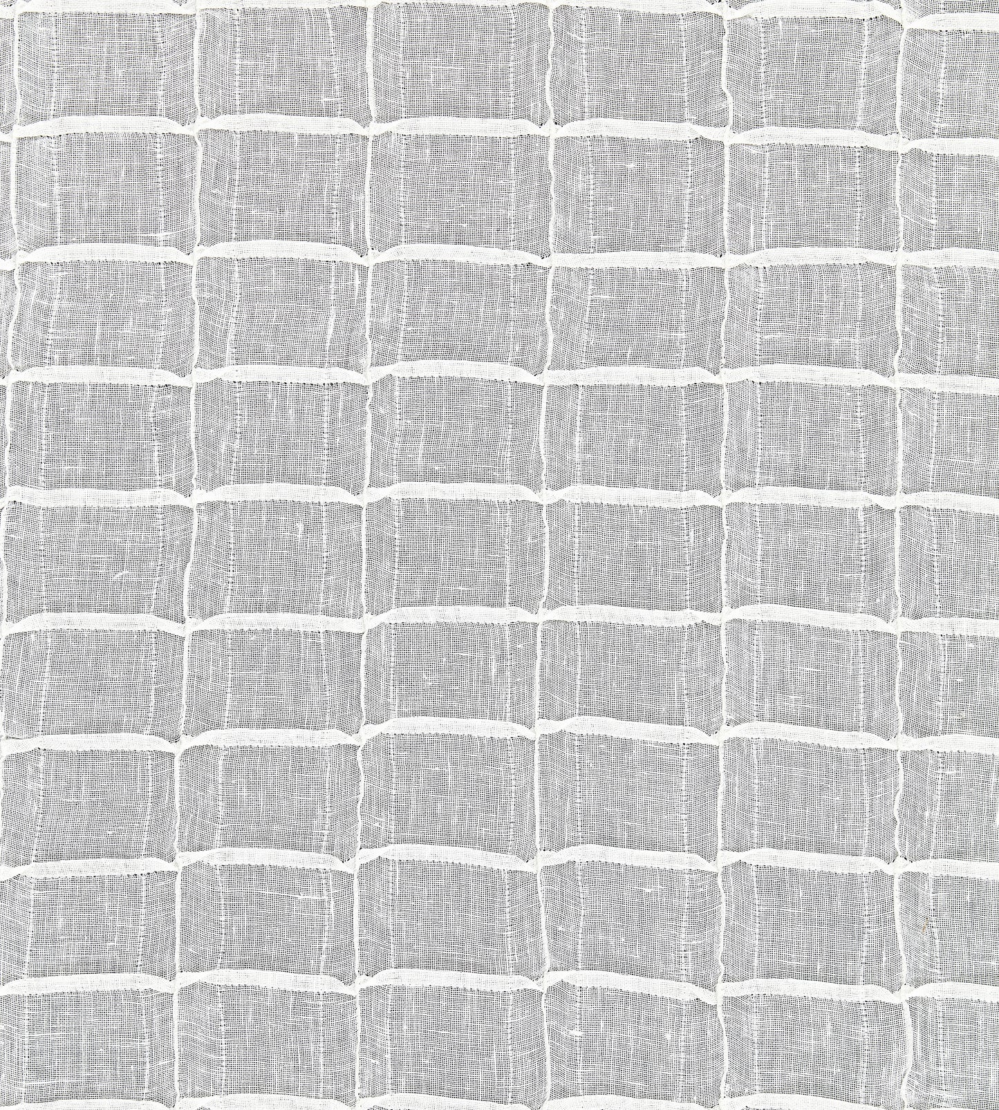 Purchase Scalamandre Fabric Product# SC 000127041, Pintuck Linen Sheer Ivory 1