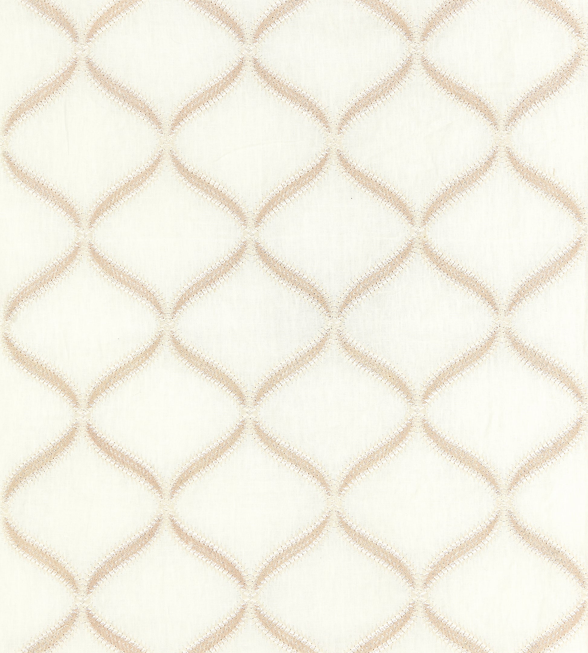 Purchase Scalamandre Fabric Pattern number SC 000127074, Rondure Embroidery Bisque 1