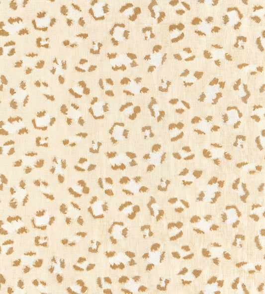 Purchase Scalamandre Fabric Item SC 000127075, Broderie Leopard Camel On Cream 2
