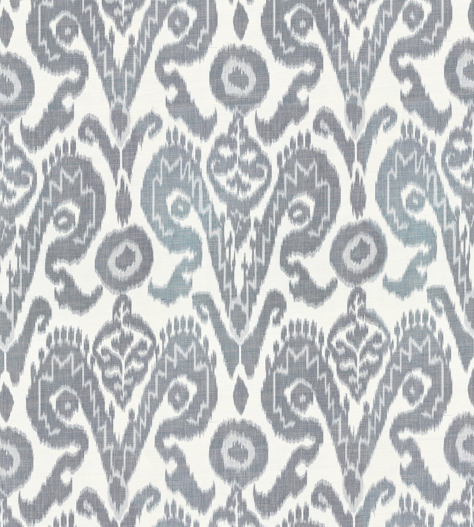 Purchase Scalamandre Fabric Product# SC 000127097, Bukhara Silk Ikat Indigo 4