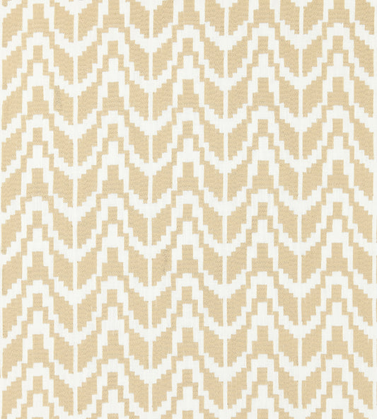 Purchase Scalamandre Fabric Pattern number SC 000127103, Chevron Embroidery Straw 1