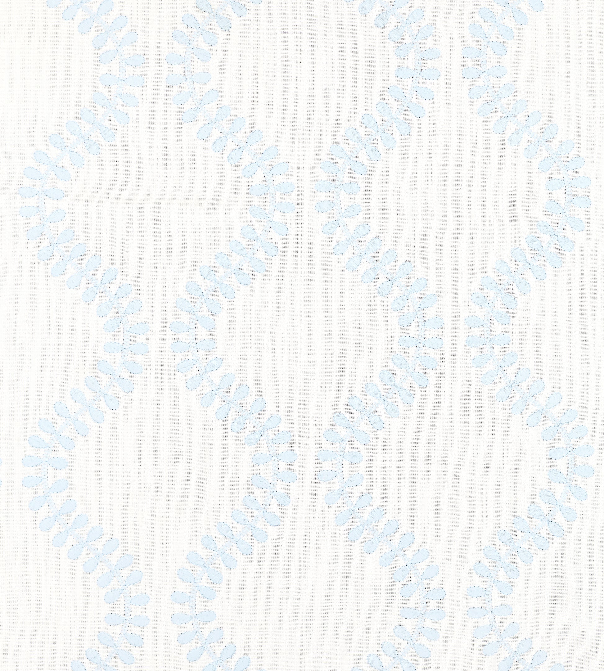 Purchase Scalamandre Fabric Item SC 000127127, Foglia Embroidery Sky 1