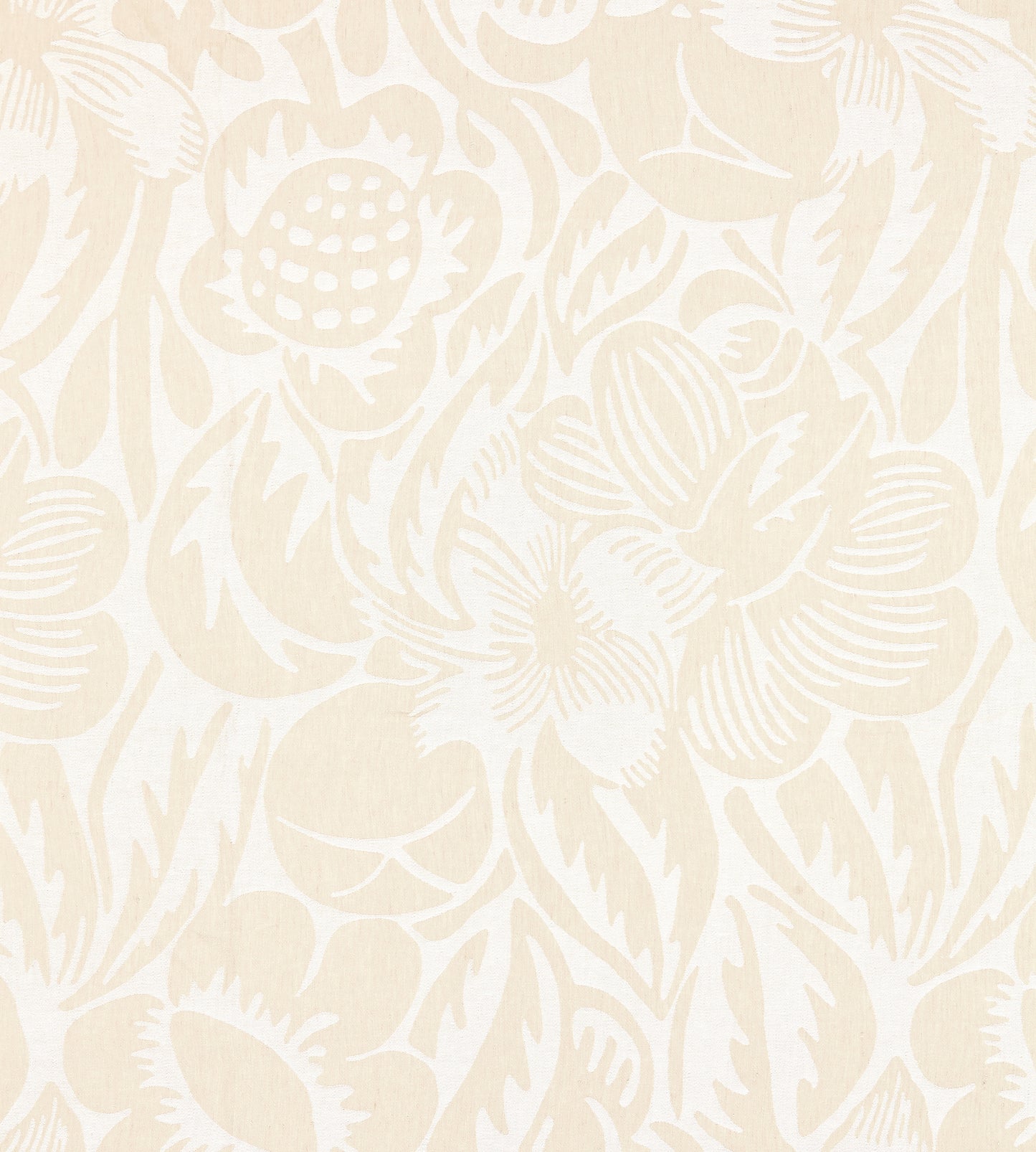 Purchase Scalamandre Fabric Pattern number SC 000127131, Deco Flower Linen 1