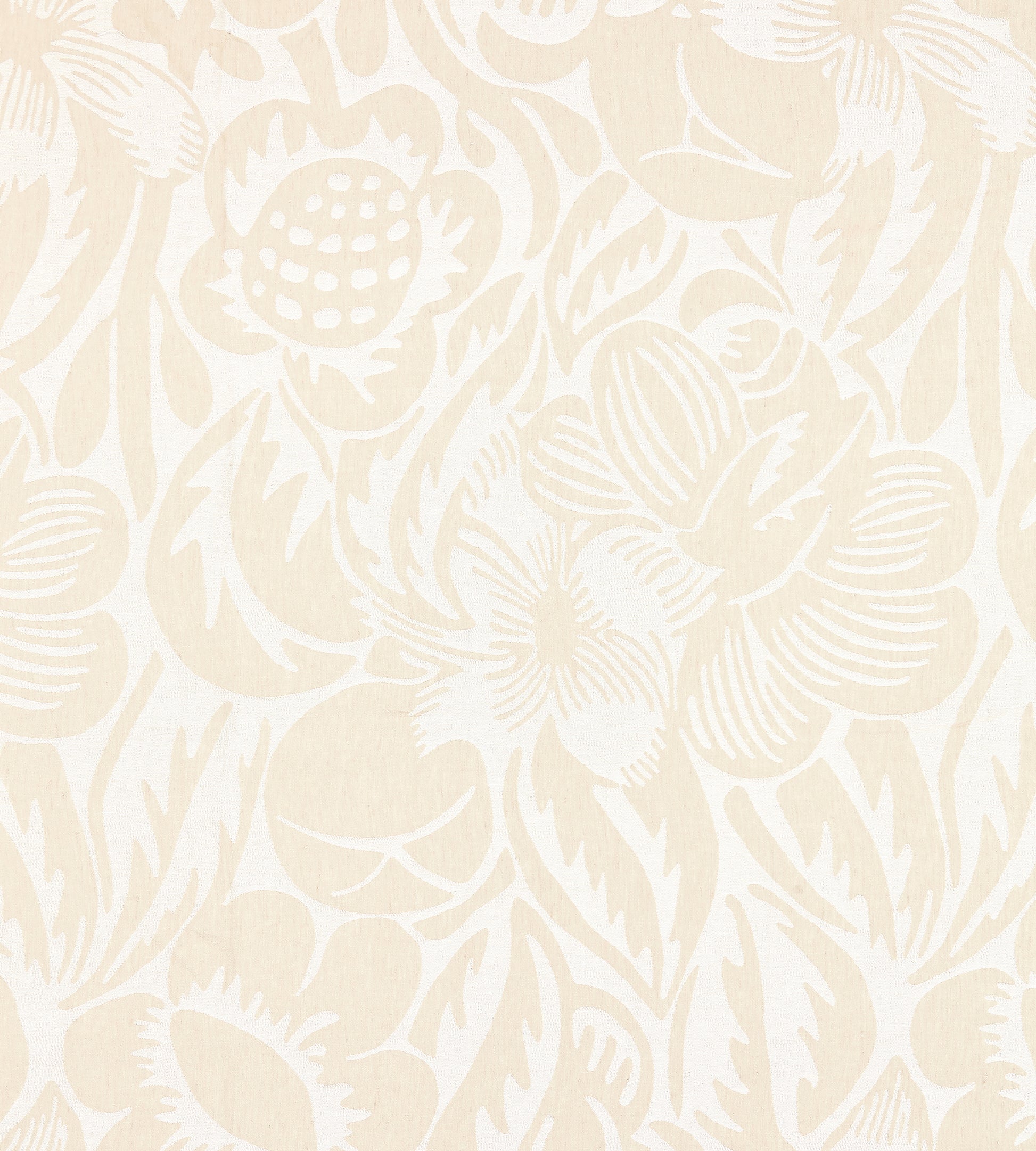 Purchase Scalamandre Fabric Pattern number SC 000127131, Deco Flower Linen 1