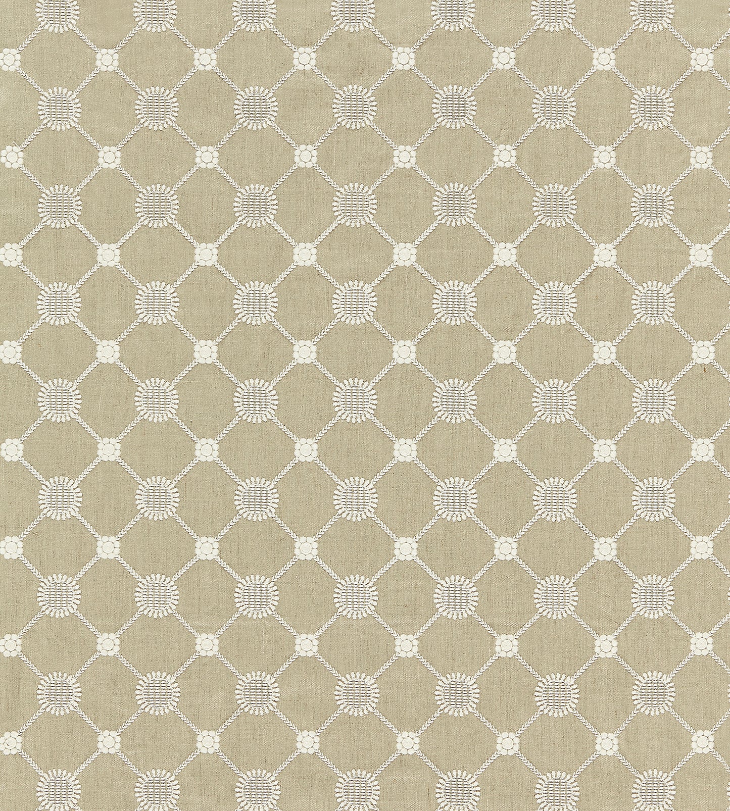 Purchase Scalamandre Fabric Item SC 000127161, Gustavian Diamond Flax 1