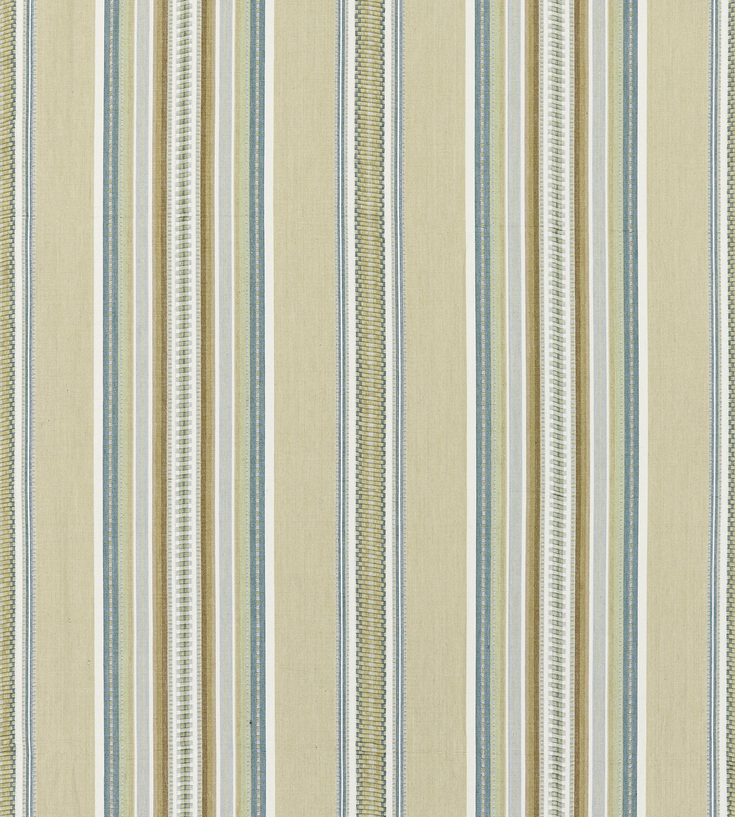 Purchase Scalamandre Fabric Product SC 000127180, Cyrus Cotton Stripe Prairie 1