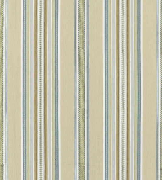 Purchase Scalamandre Fabric Product SC 000127180, Cyrus Cotton Stripe Prairie 1