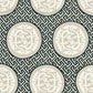 Purchase Scalamandre Fabric Pattern SC 000127215, Dragon'S Fret Embroidery Black & Tan 1