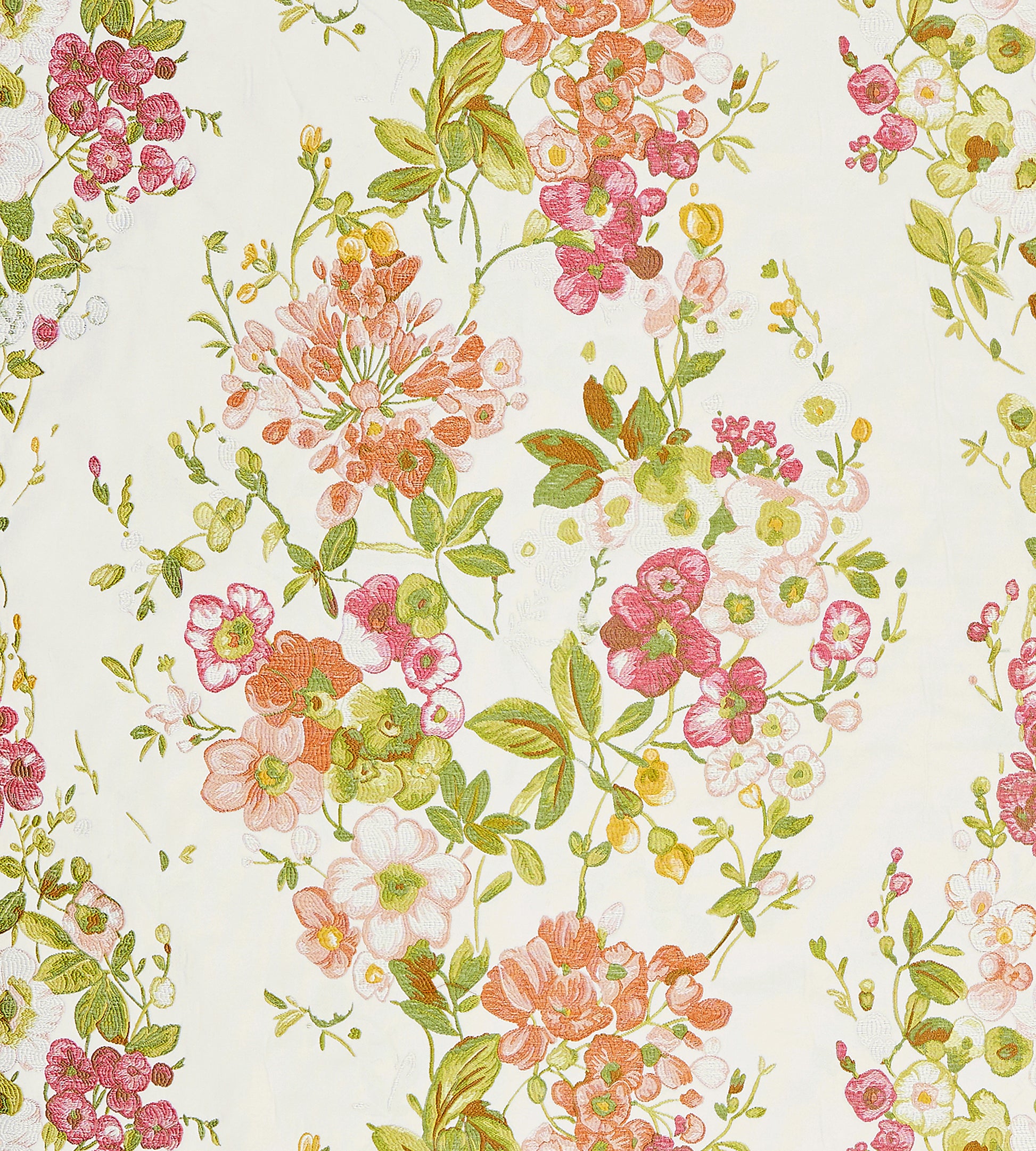 Purchase Scalamandre Fabric Pattern# SC 000127224, Antonella Lampas Blossom 1