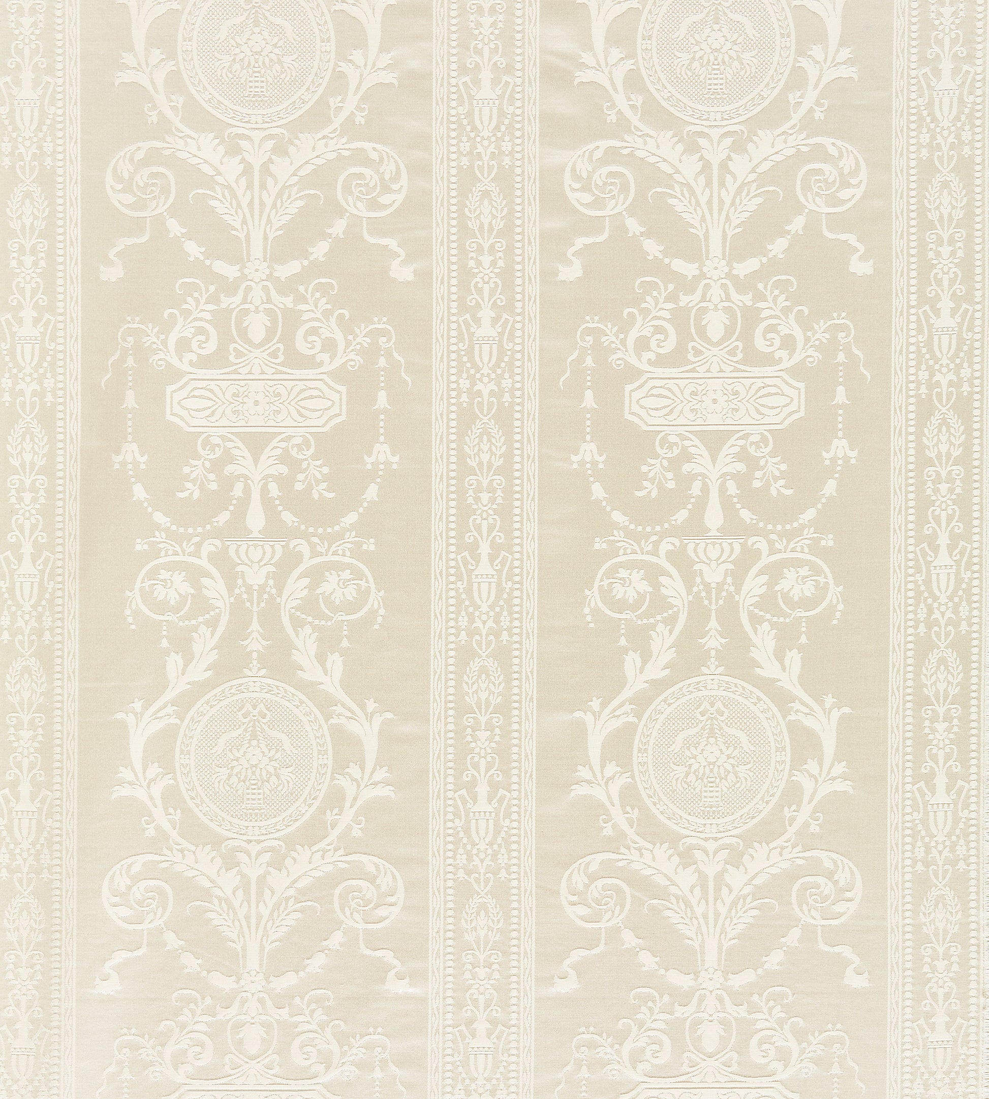 Purchase Scalamandre Fabric Pattern number SC 0001516MM, Hepplewhite Ivory 1