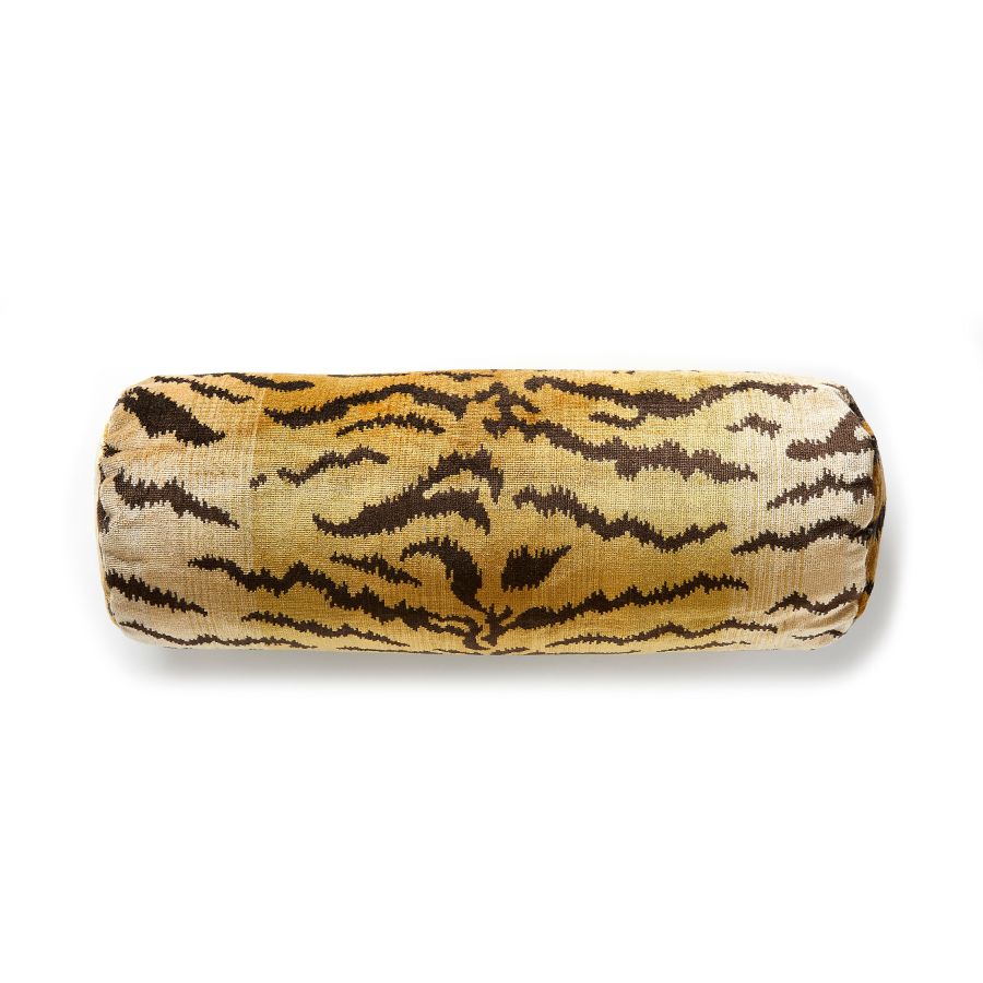 Purchase SCBTIGRPILL0001 Tigre Silk, Ivory, Gold & Black - Scalamandre Pillows