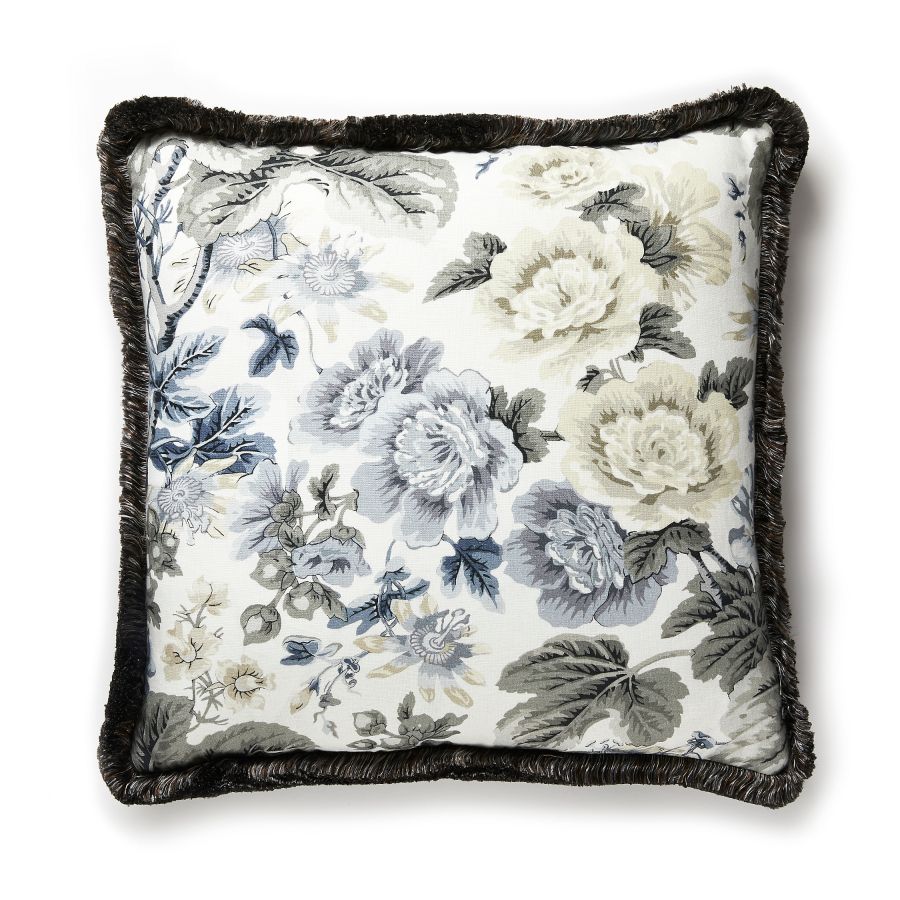 Purchase SCHIGHPILL0001 Highgrove Linen Print, Winter Sky - Scalamandre Pillows