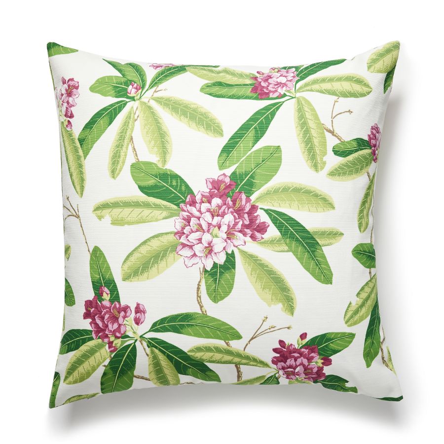Purchase SCRHODMPILL0001 Rhododendron Outdoor, Fuschia - Scalamandre Pillows