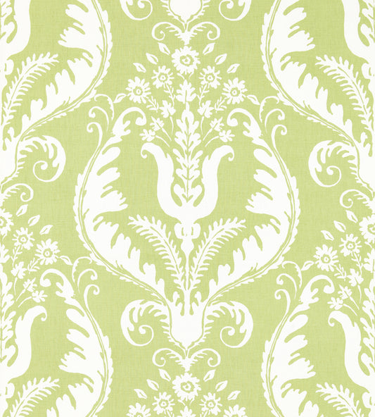 Purchase Scalamandre Fabric Pattern SC 000216597, Primavera Linen Print Celery 1