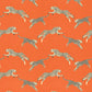 Purchase Scalamandre Fabric Product# SC 000216634, Leaping Cheetah Cotton Print Clementine 6