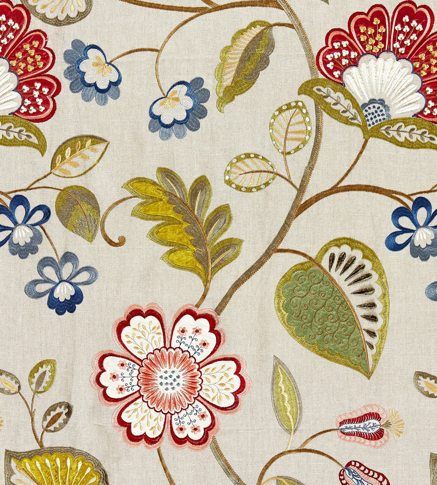 Purchase Scalamandre Fabric SKU# SC 000227071, Willowood Embroidery Bloom 1