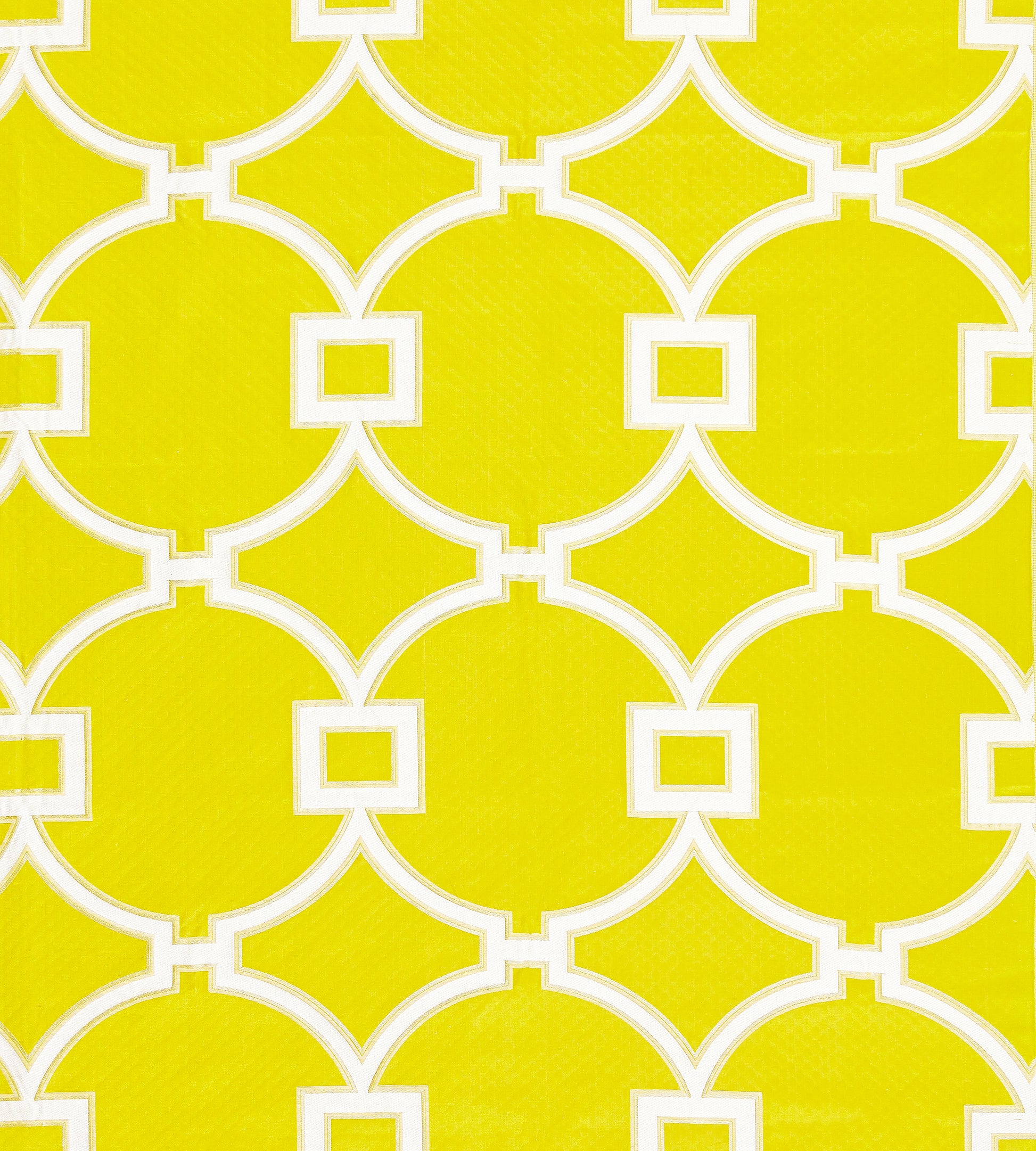 Purchase Scalamandre Fabric Pattern# SC 000227072, Circle Fret Forsythia 1