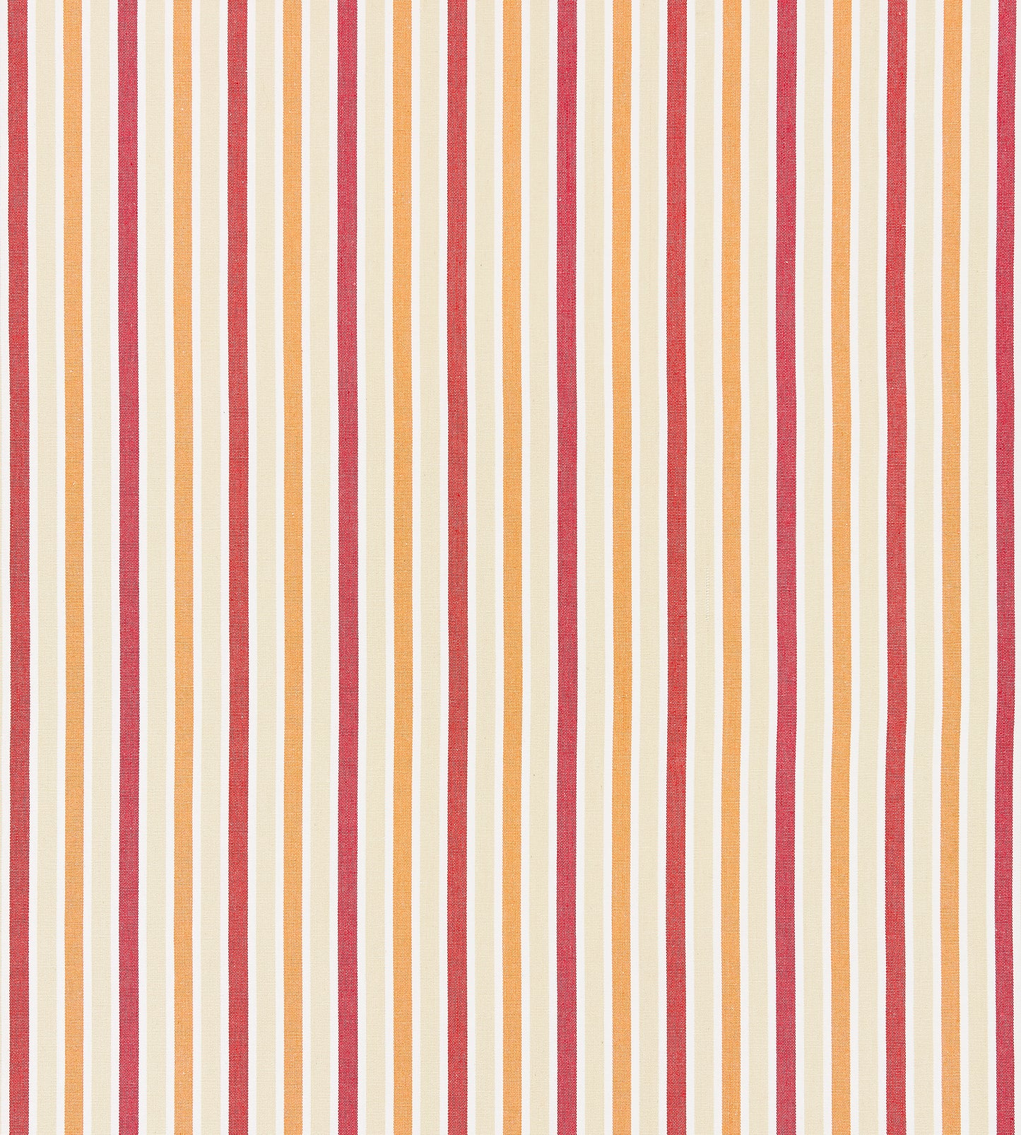 Purchase Scalamandre Fabric Pattern# SC 000227114, Leeds Cotton Stripe Coral 1