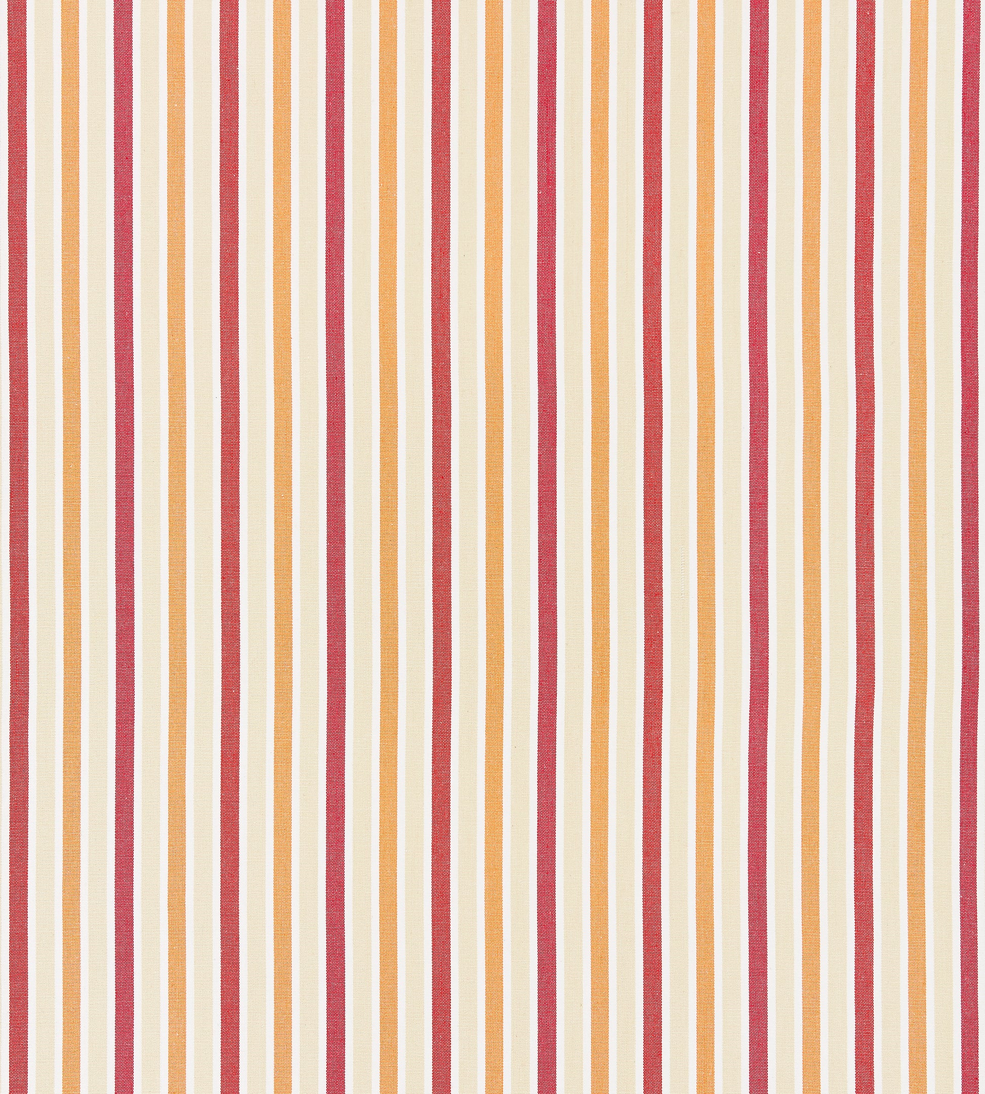 Purchase Scalamandre Fabric Pattern# SC 000227114, Leeds Cotton Stripe Coral 1