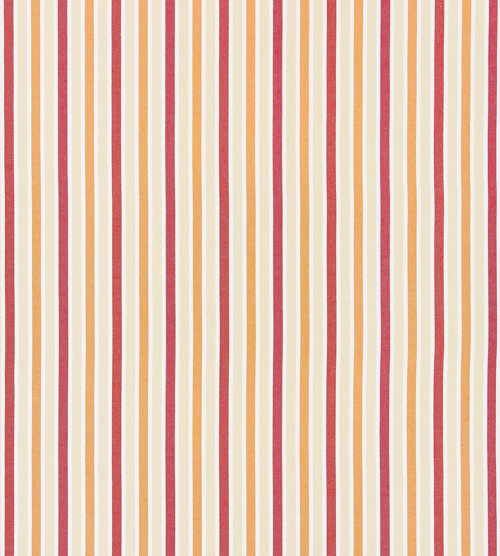 Purchase Scalamandre Fabric Pattern# SC 000227114, Leeds Cotton Stripe Coral 1