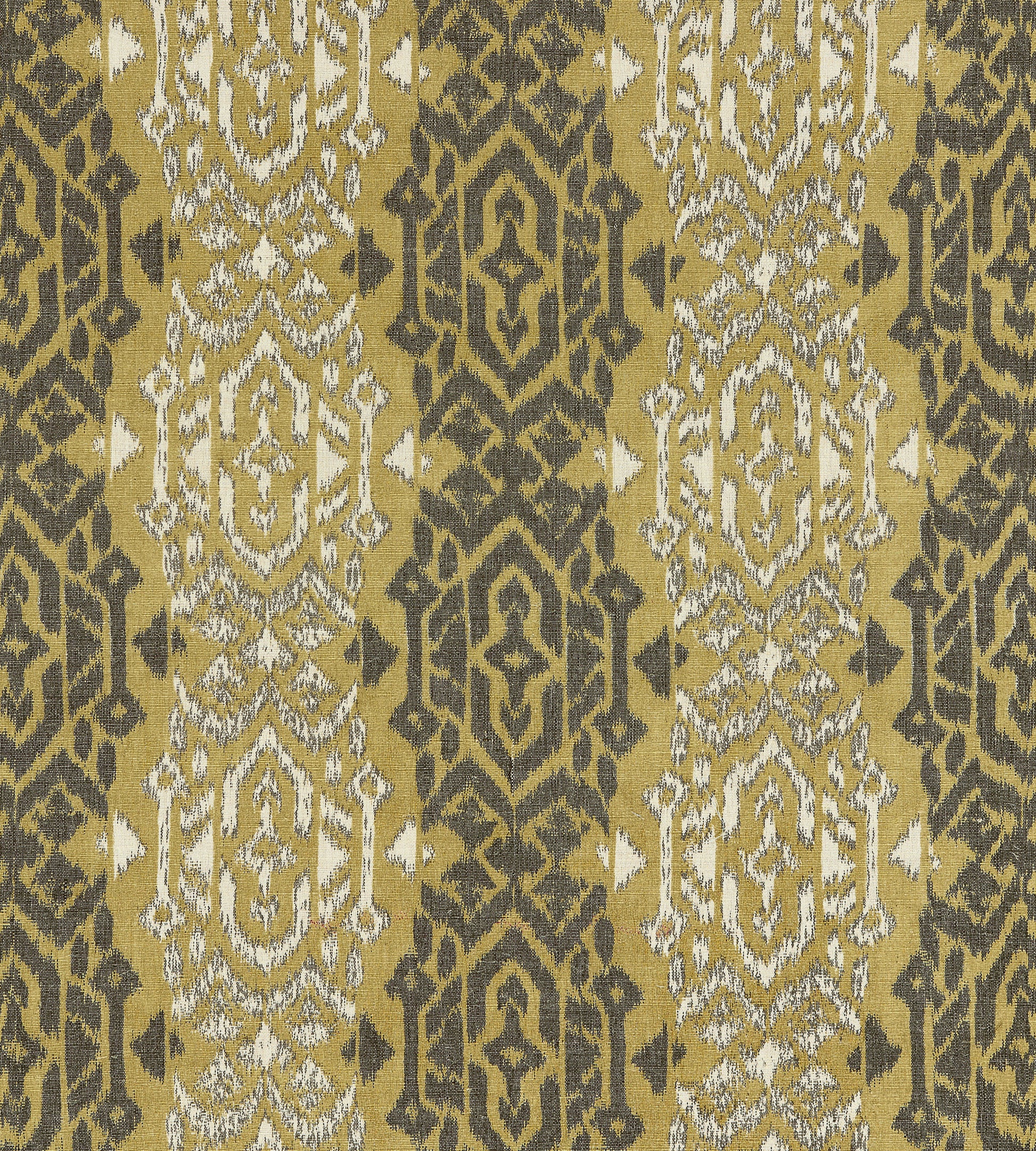 Purchase Scalamandre Fabric Product# SC 000227167, Sumatra Ikat Weave Golden Wheat 1