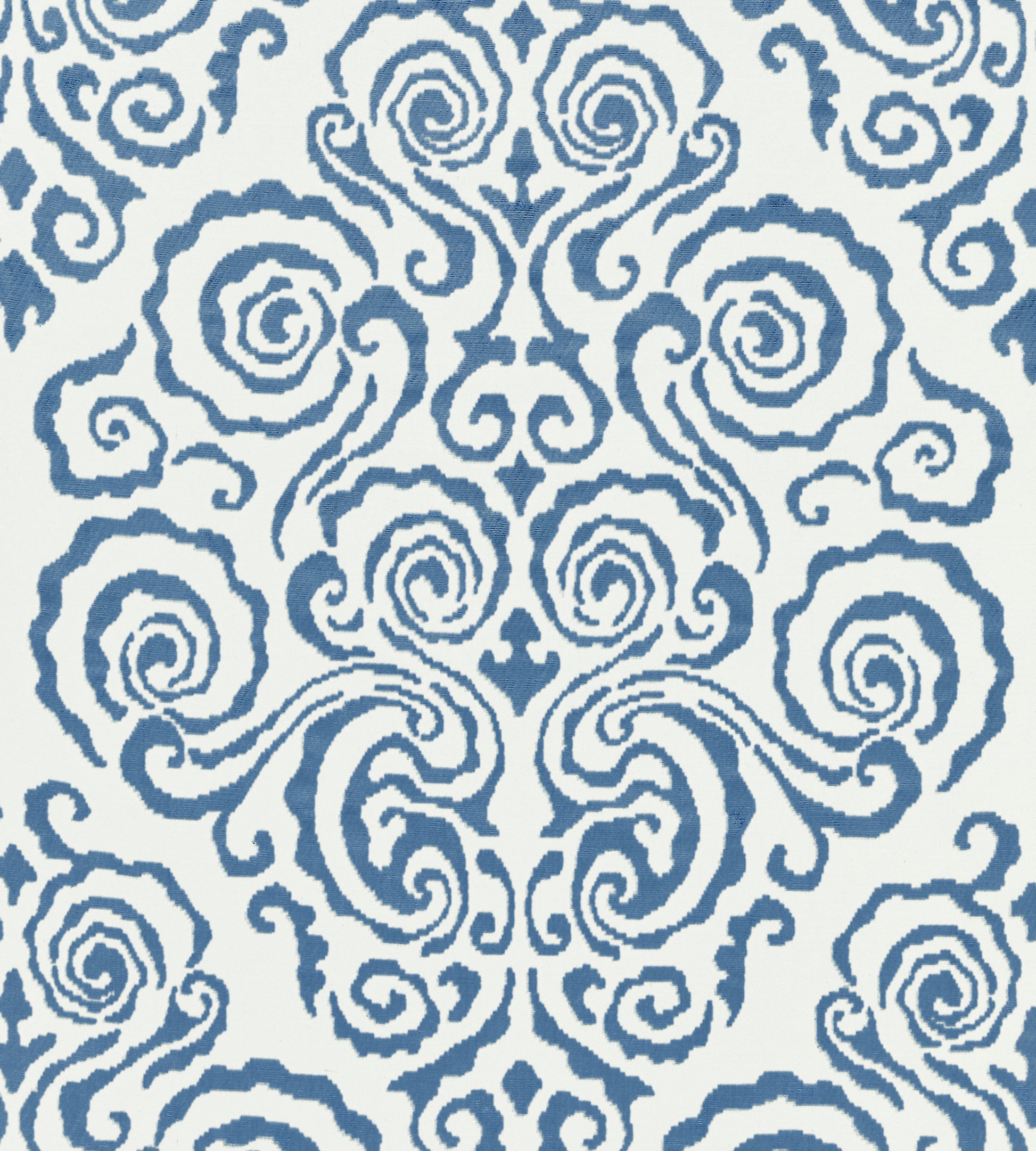 Purchase Scalamandre Fabric Item SC 000227219, Cirrus Velvet Damask Morning Glory 1