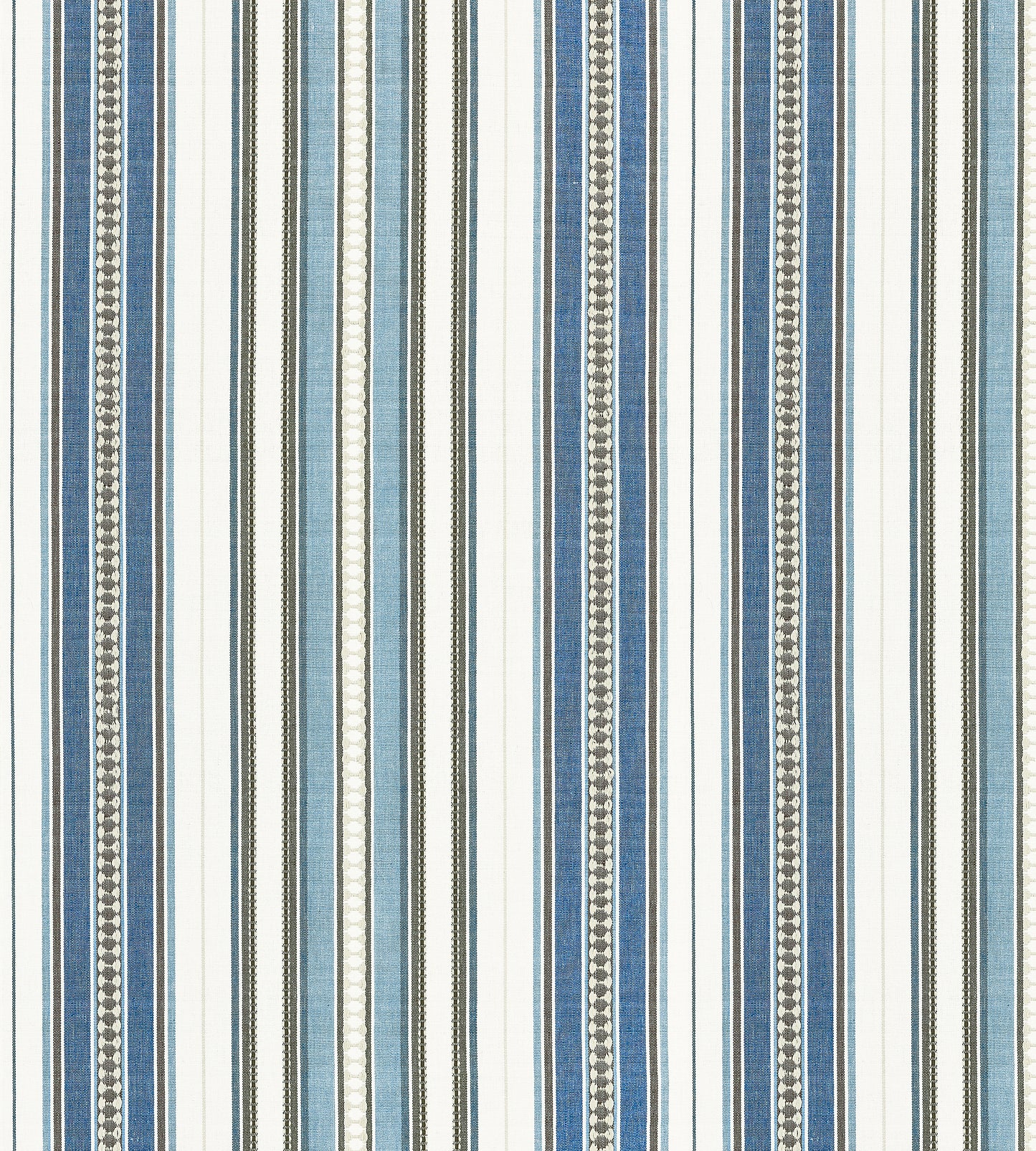 Purchase Scalamandre Fabric Product# SC 000227253, Nile Stripe Blue Jay 1