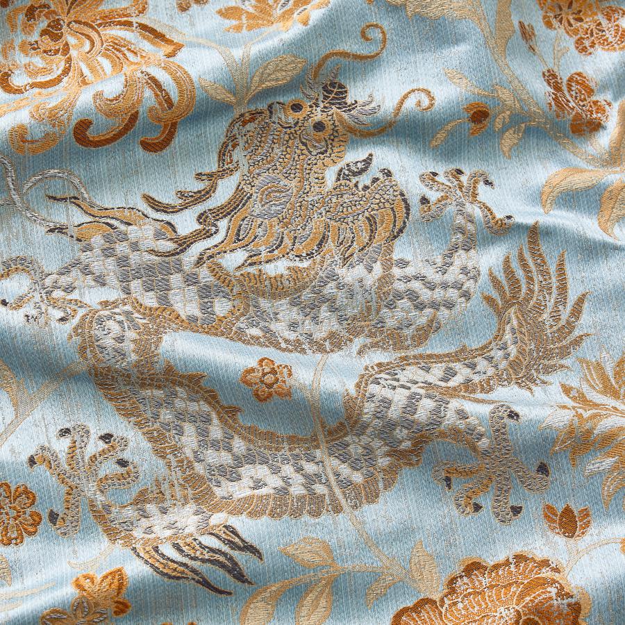 Purchase Scalamandre Fabric SKU SC 000227327, Dragon Tableau Copper Sky 1