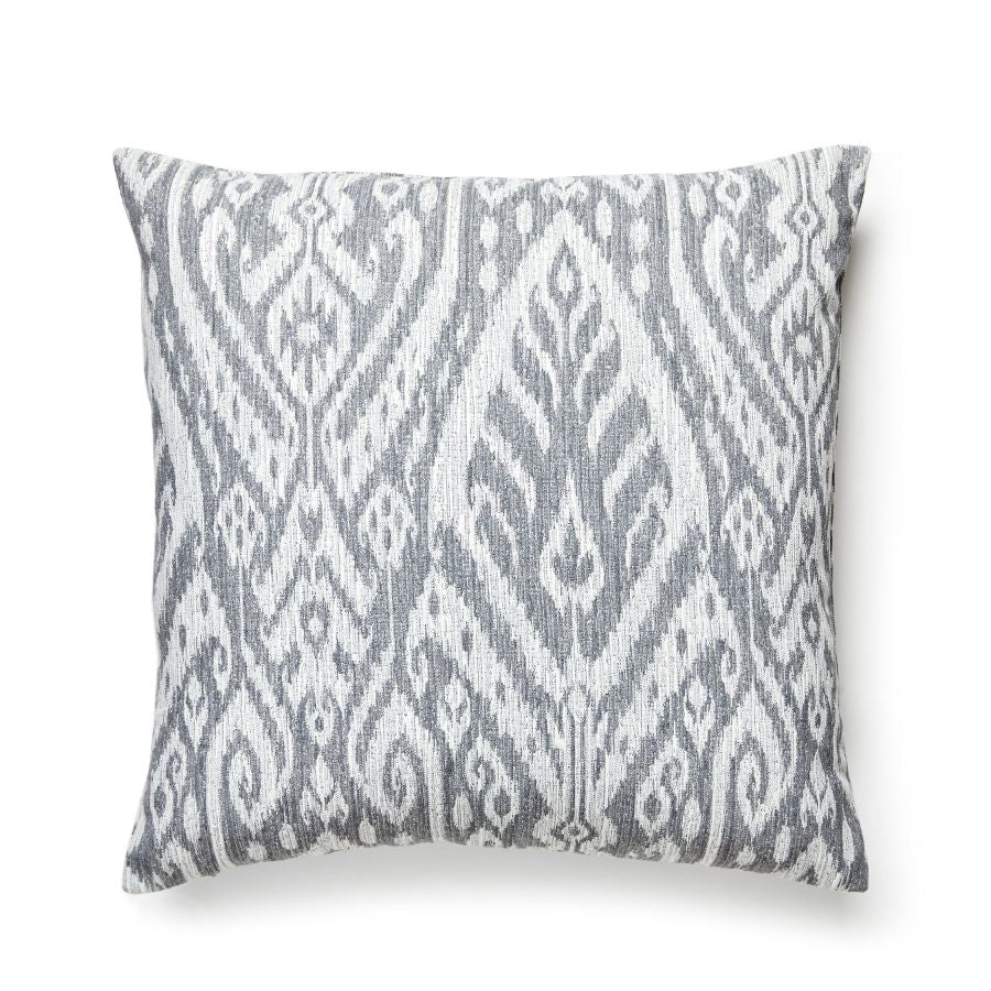 Purchase SCBORNPILL0002 Borneo Ikat Outdoor, Smoke - Scalamandre Pillows