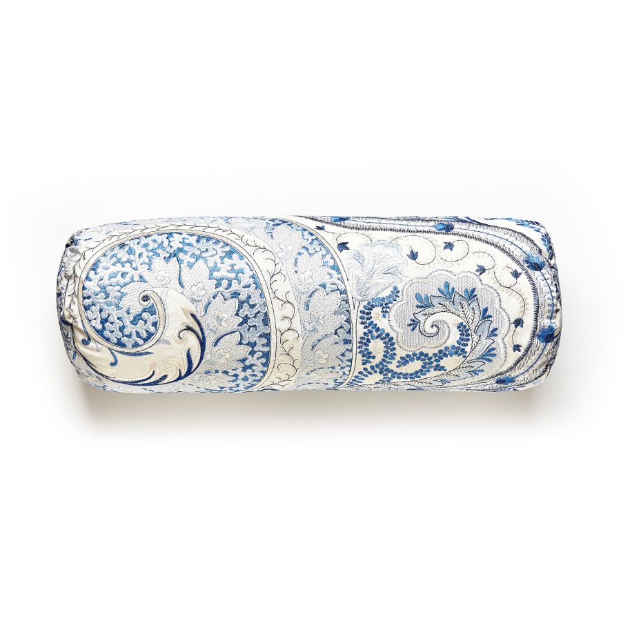Purchase SCMALABPILL0002 Malabar Paisley, Porcelain - Scalamandre Pillows