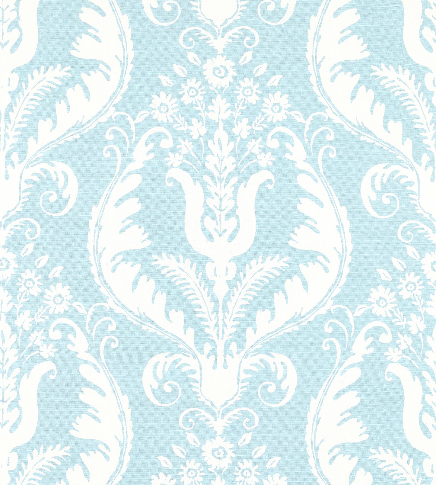 Purchase Scalamandre Fabric Pattern number SC 000316597, Primavera Linen Print Sky 1